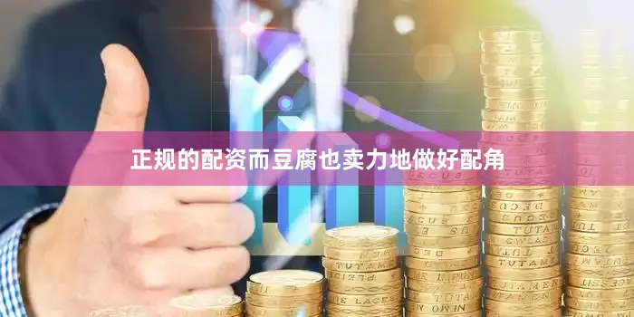 正规的配资而豆腐也卖力地做好配角
