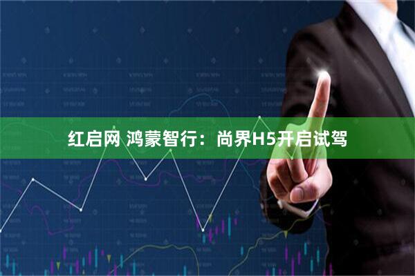 红启网 鸿蒙智行：尚界H5开启试驾